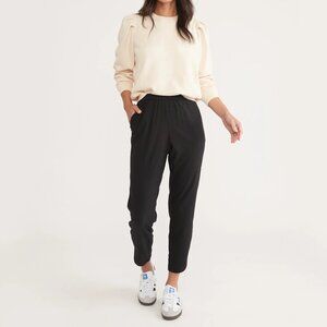 Marine Layer Allison Pant, Black, Size M